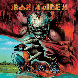 Iron Maiden Virtual XI 2017 reissue vinyl 2 LP gatefold sleeve