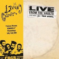 Living Colour Live From CBGBS RSD vinyl LP