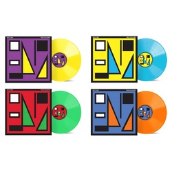 Split Enz True Colours 40th Anniversary Mix coloured 4 LP bundle
