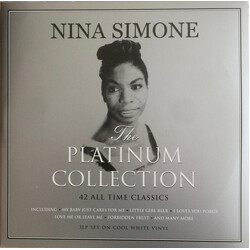 Nina Simone Platinum Collection 42 All Time Classics WHITE VINYL 3 LP gatefold