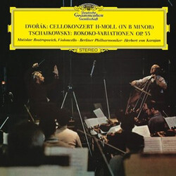 Antonín Dvořák / Pyotr Ilyich Tchaikovsky / Mstislav Rostropovich Cellokonzert H-moll (In B Minor) - Rokoko-Variationen Op.33 Vinyl LP