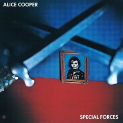 Alice Cooper Special Forces reissue BLUE vinyl LP