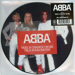 Abba Take A Chance On Me UK limited vinyl 7" picture disc NEW                              