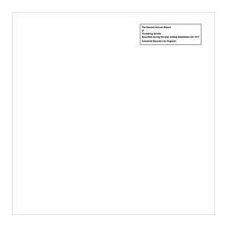Throbbing Gristle Second Annual Report Of 40TH anni WHITE vinyl LP 
