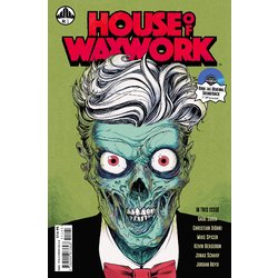 House Of Waxwork Records magazine plus vinyl 7"