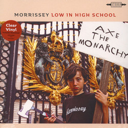 Morrissey Low In High School CLEAR vinyl LP g/f sleeve