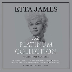 Etta James The Platinum Collection WHITE vinyl 3 LP