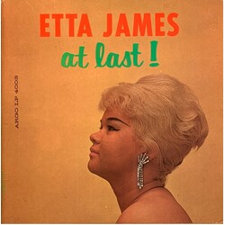 Etta James At Last! BLUE vinyl LP
