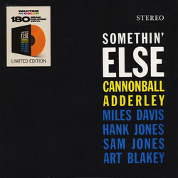 Cannonball Adderley Somethin Else limited 180gm ORANGE vinyl LP