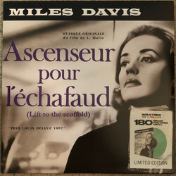 Miles Davis Ascenseur Pour L'Échafaud Lift To The Scaffold 180gm MINT GREEN vinyl LP