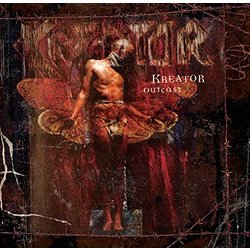 Kreator Outcast remastered reissue RED/ORANGE vinyl 2 LP g/f +bonus trks