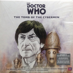 Doctor Who Tomb Of The Cybermen soundtrack RSD SILVER vinyl 2 LP g/f