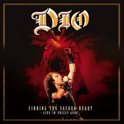 Dio Finding The Sacred Heart Live In Philly 1986 reissue CLEAR vinyl 2 LP