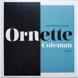 Ornette Coleman An Evening With Part 2 RSD clear vinyl LP