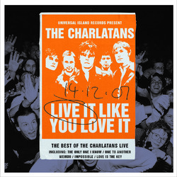 The Charlatans Live It Like You Love It RSD ORANGE  Vinyl 2 LP