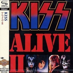 Kiss Alive II JAPAN JAPANESE CD