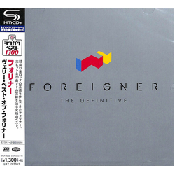 Foreigner The Definitive JAPAN SHM-CD JAPANESE SHM CD