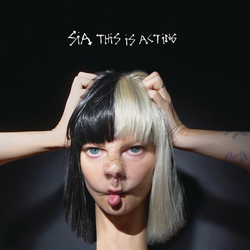 Sia This Is Acting BLACK WHITE VINYL LP