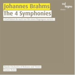Johannes Brahms & Orchestra Haydn Di Bolzano E Trento & Gustav Kuhn The 4 Symphonies CD
