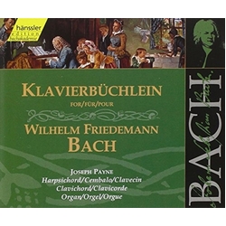 Bach & Joseph Payne Klavierbüchlein Für Wilhelm Friedemann Bach CD