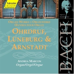 Johann Sebastian Bach & Andrea Marcon Organ Works / Orgelwerke / Œuvres Pour Orgue: Ohrdruf, Lüneburg & Arnstadt CD