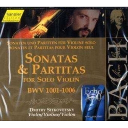 Johann Sebastian Bach & Dmitry Sitkovetsky Sonatas & Partitas For Solo Violin BWV 1001-1006 CD