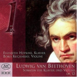 Ludwig van Beethoven & Elizabeth Hopkins & Boris Kucharsky Sonaten Für Klavier Und Violine Op. 12 CD