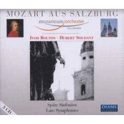 Mozart & Mozarteum Orchester Salzburg & Ivor Bolton & Hubert Soudant Späte Sinfonien : Late Symphonies CD
