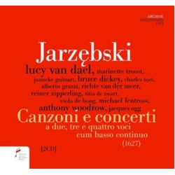 Adam Jarzębski Canzoni E Concerti A Due, Tre E Quattro Voci Cum Basso Continuo 1627 CD