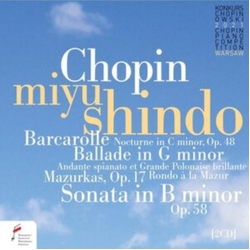 Shindo,Miyu Chopin: Piano Works 2 CD