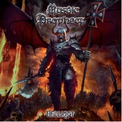 Mystic Prophecy Hellriot ORANGE RED WHITE VINYL LP