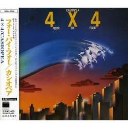 Casiopea 4 X 4 (Four By Four) JAPAN REMASTERED JAPANESE CD