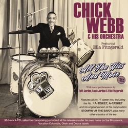 Chick Webb And His Orchestra All The Hits & More 1929-39 4 CD