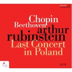 Chopin & Beethoven & Arthur Rubinstein Last Concert In Poland 2 CD