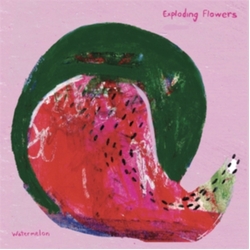 Exploding Flowers Watermelon/Peacock WHITE VINYL LP