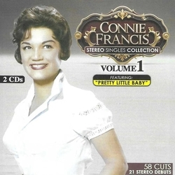 Connie Francis Stereo Singles Collection, VOL. 1 2 CD