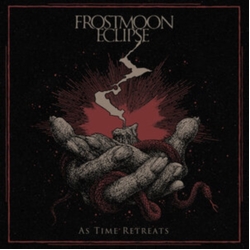 Frostmoon Eclipse As Time Retreats OPAQUE RED GREY SWIRL VINYL LP
