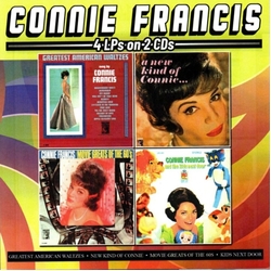 Connie Francis 4 LPs On 2 CDs 2 CD