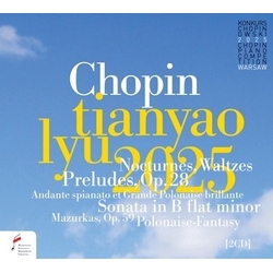 Tianyao Lyu Fryderyk Chopin: Nocturnes / Waltzes / Preludes OP.28 (Tianyao Lyu 2025) CD