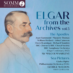 BBC Symphony Orchestra Elgar from the Archives, Vol. 5 CD