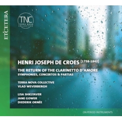 Henri Joseph De Croes & Terra Nova Collective & Vlad Weverbergh The Return Of The Clarinetto D'Amore CD