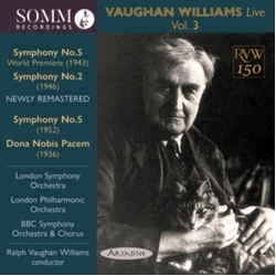 BBC Symphony Orchestra & Choru Ralph Vaughan Williams Live V CD