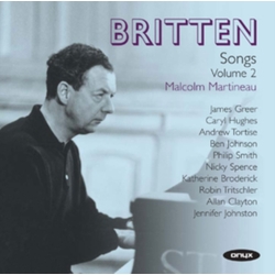 Britten & Malcolm Martineau & Allan Clayton & Jennifer Johnston & Robin Tritschler & Nicky Spence & Benjamin Hulett & Benedict Nelson & Elizabeth CD