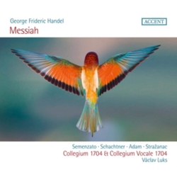 George Frideric Handel & Semenzato & Schachtner & Adam & Stražanac & Collegium 1704 & Collegium Vocale 1704 & Václav Luks Messiah CD