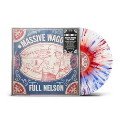 Massive Wagons Full Nelson VINYL LP - WHITE WITH BLUE RED SPLATTER RSD 2026 UPDATE 090226