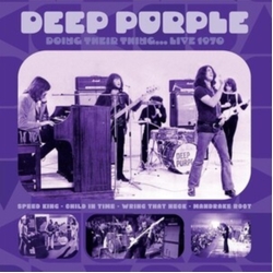 Deep Purple Doing Their Thing ... Live 1970 COLOURED PURPLE VINYL 10"