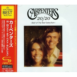 Carpenters 20/20 - Best Of The Best Selection - JAPAN SHM-CD JAPANESE SHM CD