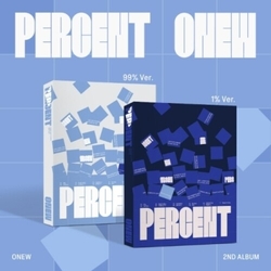 Onew Percent - PHOTOBOOK VERSION - RANDOM COVER (POST) CD
