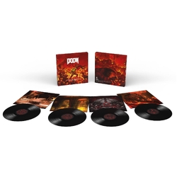 Mick Gordon DOOM Original Soundtrack 10th ANNIVERSARY DELUXE BLACK VINYL 4LP