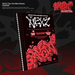 Nexz 4TH Mini Album Saucin' [Black VER.] (LTD) CD